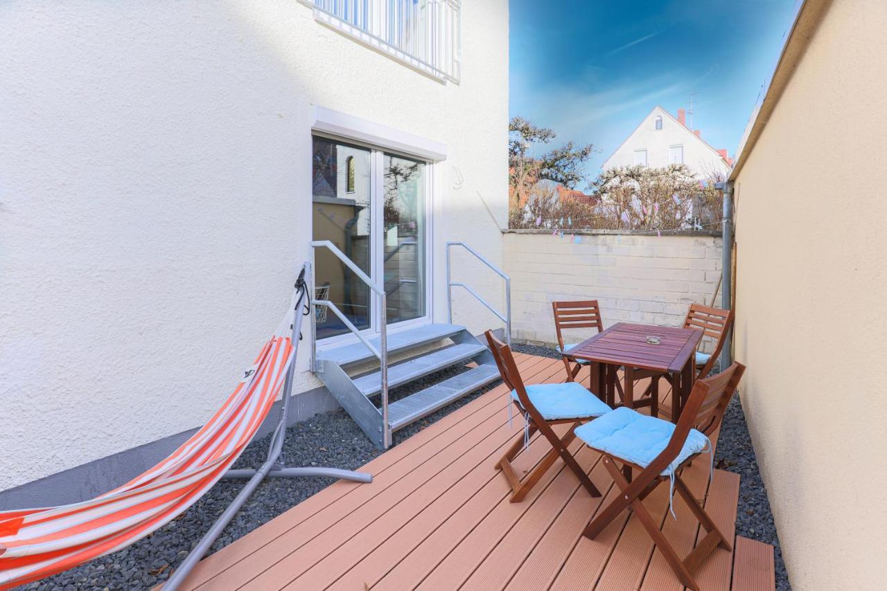 アウグスブルクBright - Beachstyle - Kitchen - Kingbed - Parking - Netflixアパートメント エクステリア 写真